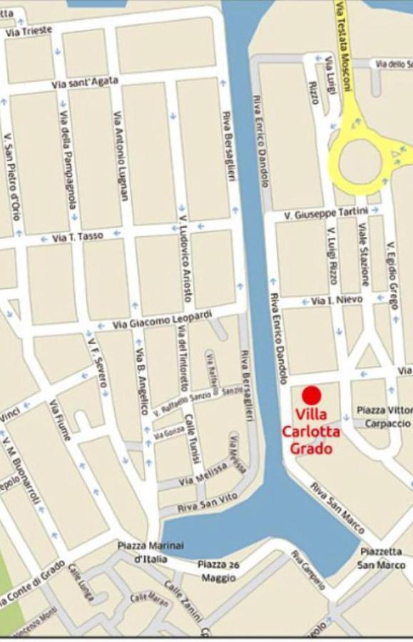 Villa Carlotta Градо Экстерьер фото